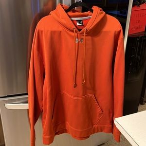 Under armor orange hoodie